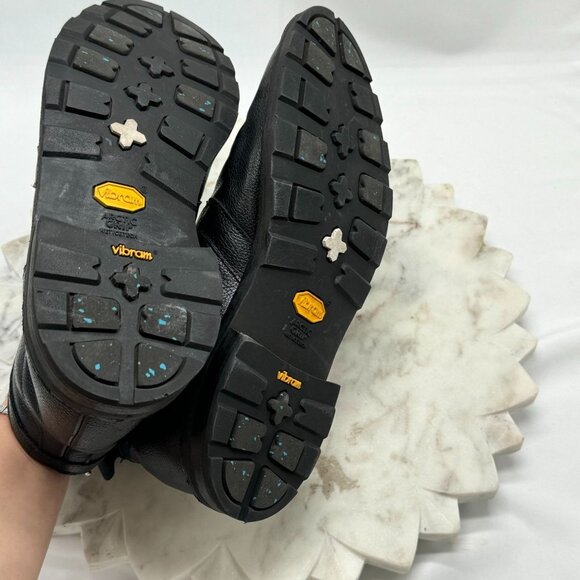 Allen Edmonds ALPINE Weatherproof Genuine Leather Chukka Boots 9D Black Grain - Picture 13 of 16